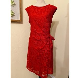 Red Lace Dress